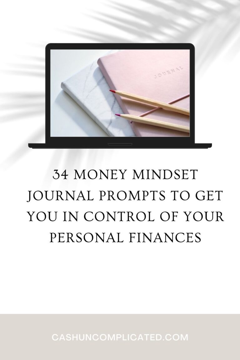 34 Money Mindset Journal Prompts to Get You in Control of Your Personal