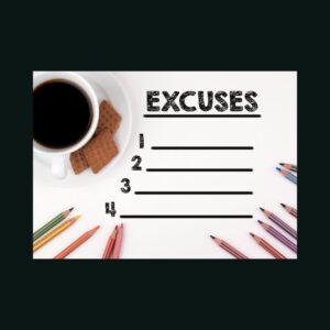 List of excuses 