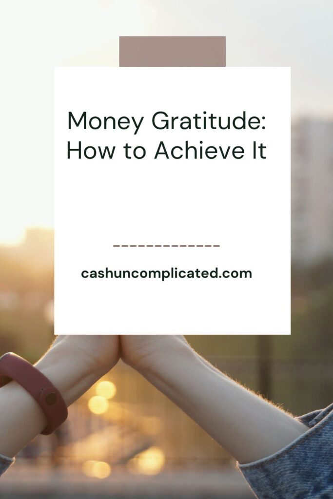 Money gratitude