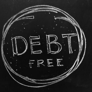 Debt free