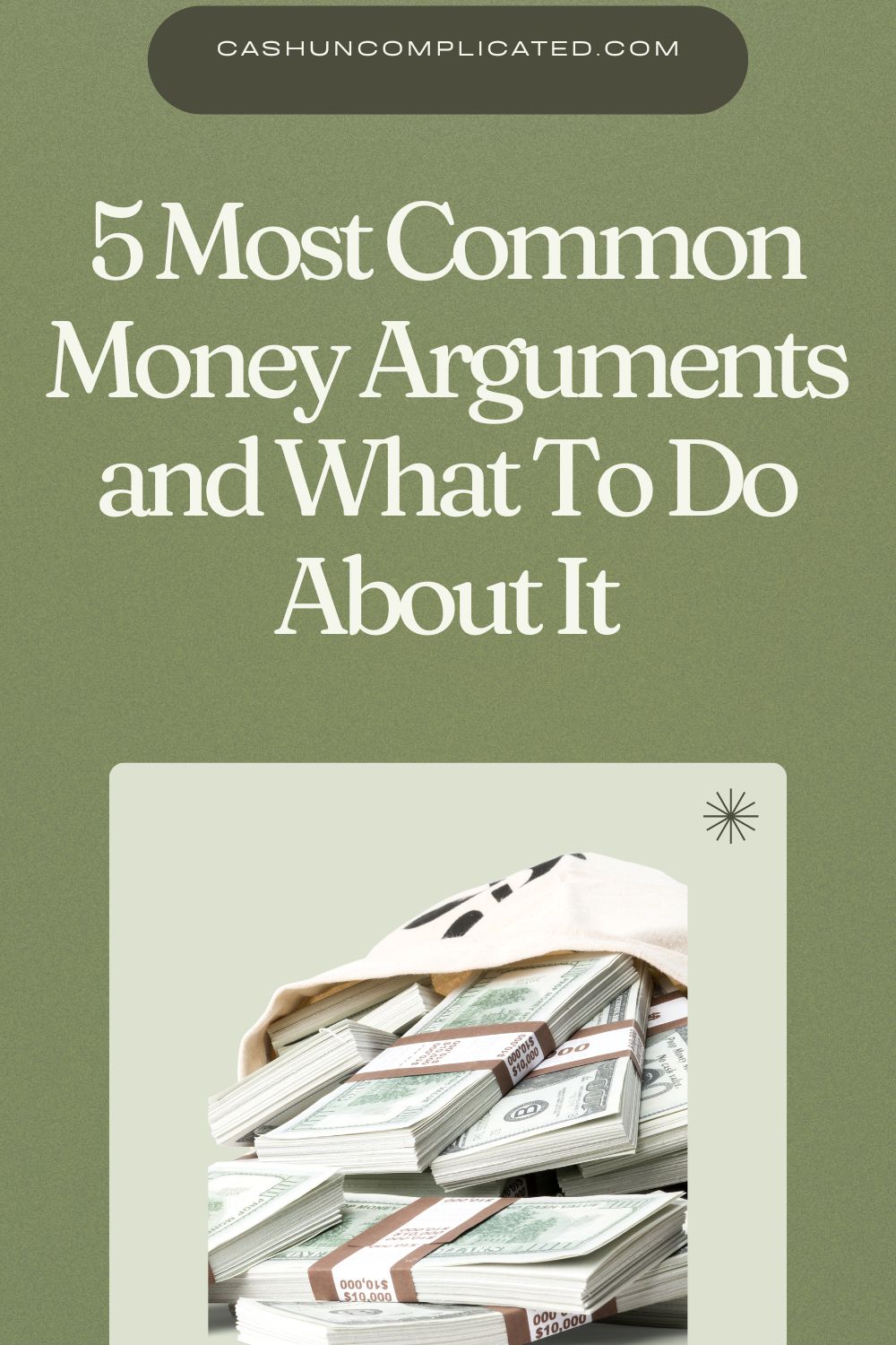 Money arguments