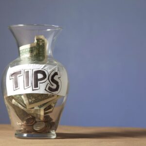 Tip jar