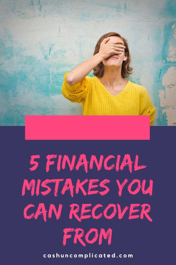 Financial mistakes