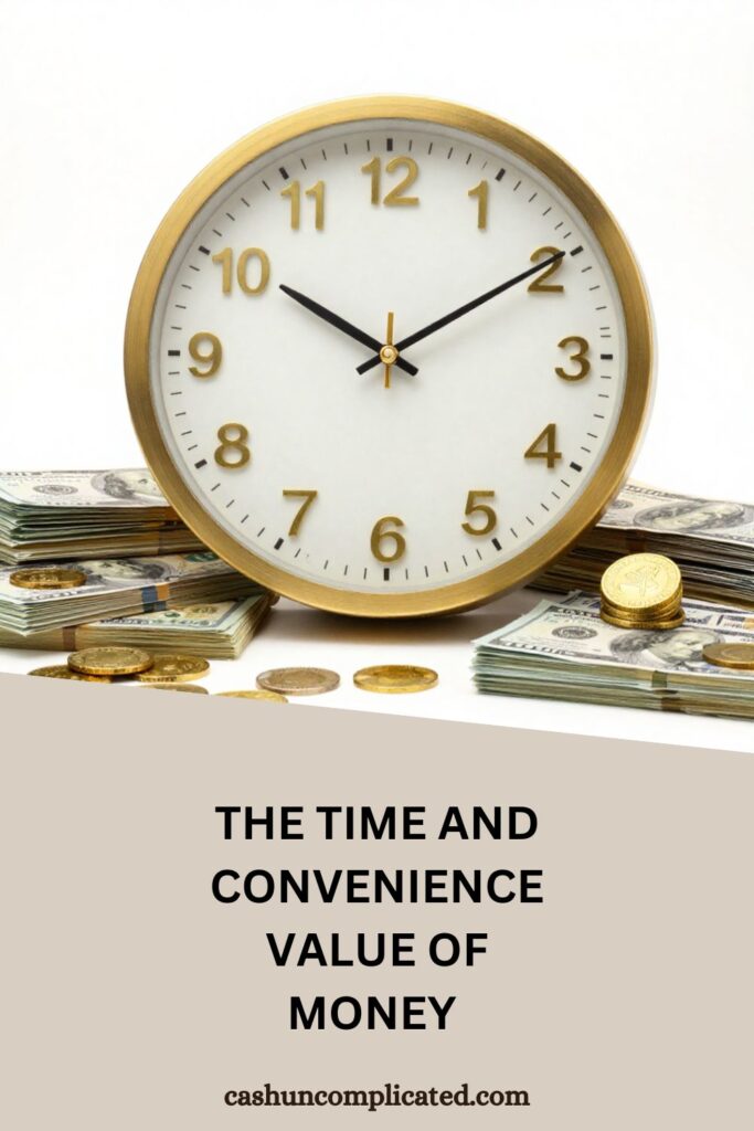 Time and money
